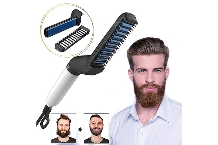 Plattborste för män - skägg och hår