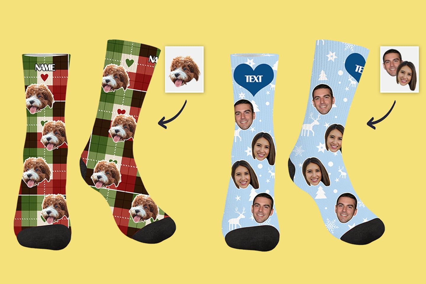 Rabattkode: Design dine egne sokker hos Personalized gifts now (1 av 5)