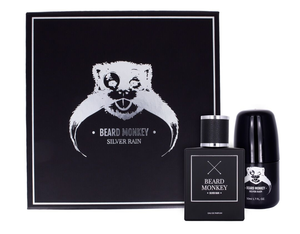 Product Image for Giftset Beard Monkey Silver Rain