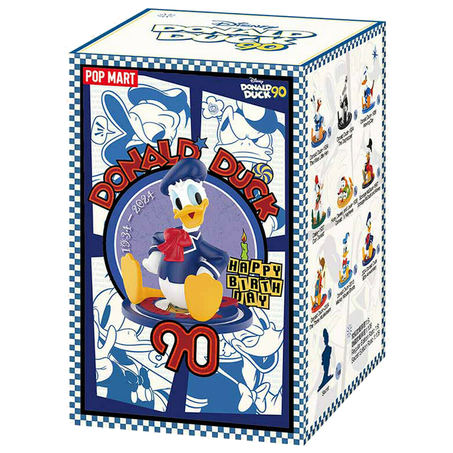 Pop Mart Disney Donald Duck - 90th Anniversary Series Figures blind box