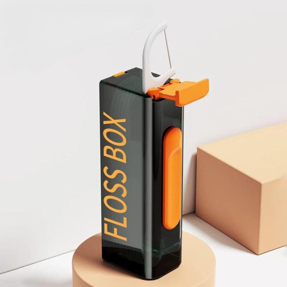 Bunt: Dental Floss Picks 50-pack & Automatisk Tandtrådsbox (1 av 9)