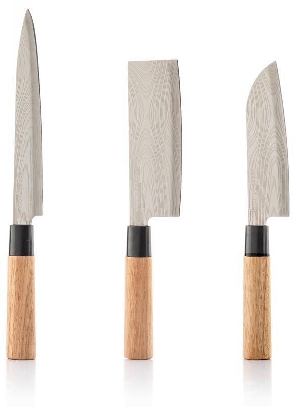 InnovaGoods Knivsett med 3 japanske kniver + veske (8 av 11)