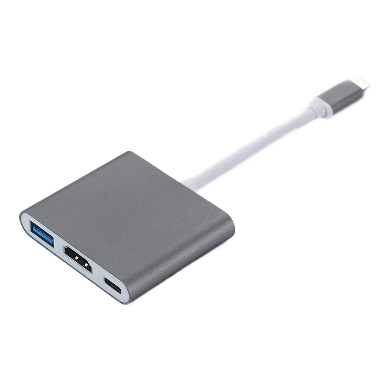 USB-C Multiport Adapter till USB (PD), HDMI 4K och USB-C (1 av 8)