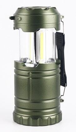 Campinglampe med LED, grønn (12 av 18)