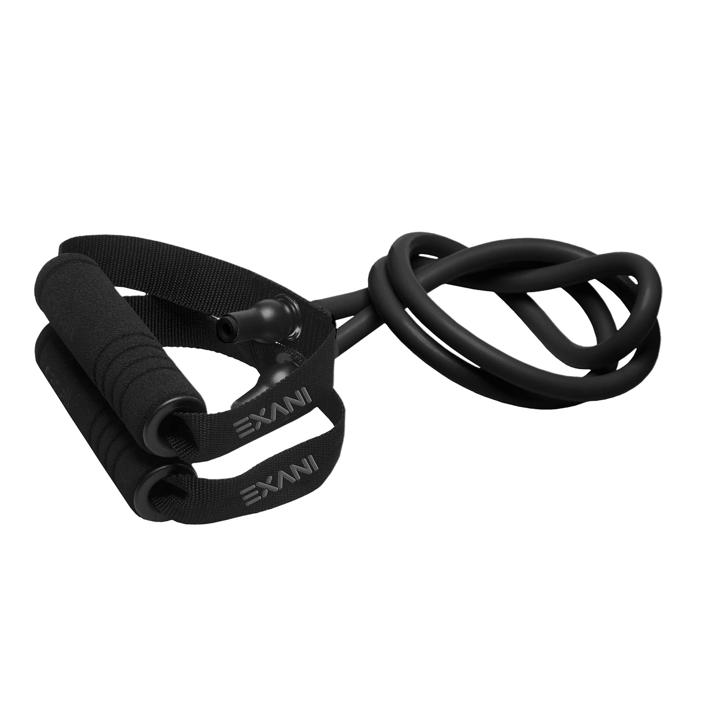 Exani - Gummiband med handtag, light, medium eller strong