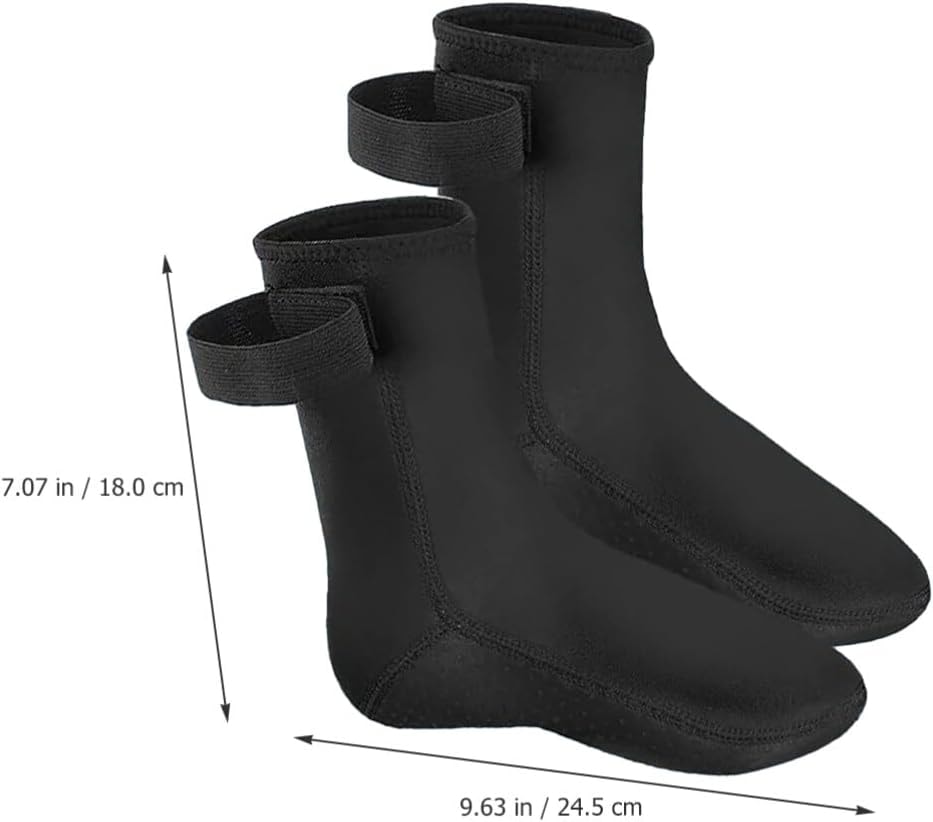 Isolerende og beskyttende sokker strandbad svømmesokker 3mm (3 av 6)