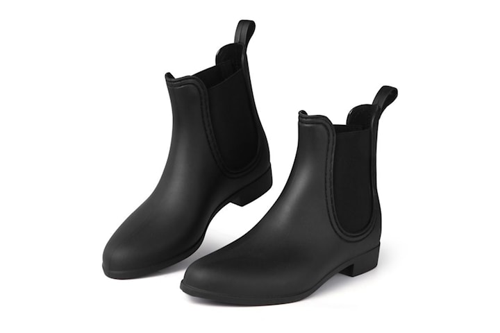 Chelsea boots regnstövlar i matt eller blank
