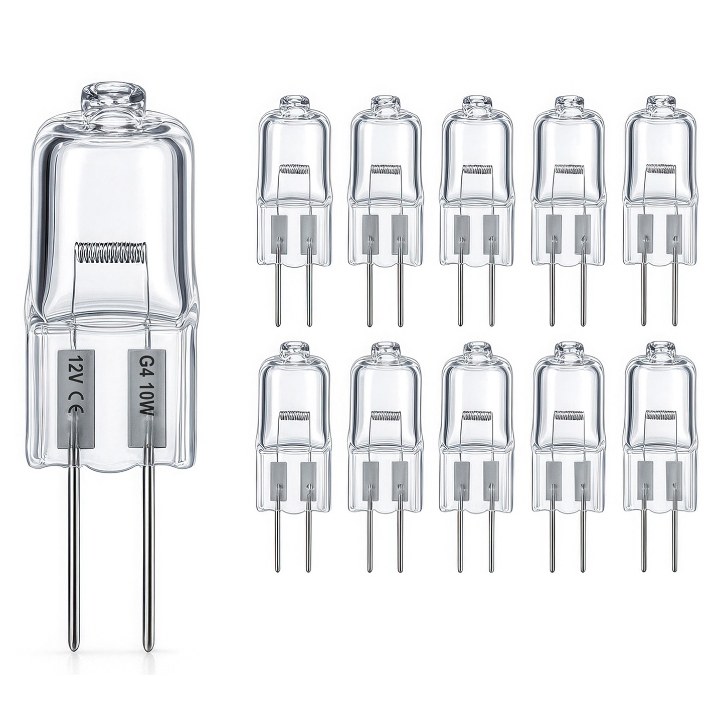 G4 halogenlamper / Stiftlamper for varm hvit belysning 10W – 20W