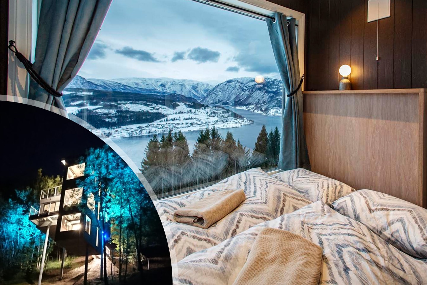 En natt med plass til 6 personer i fantastiske Hardanger Panorama Lodge (1 av 14)