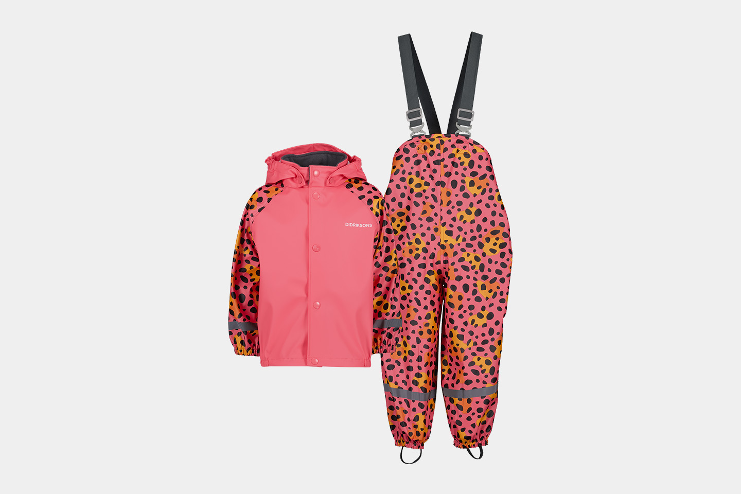 DIDRIKSONS - Slaskeman Printed Set Kids 6, Wild Dot Pink