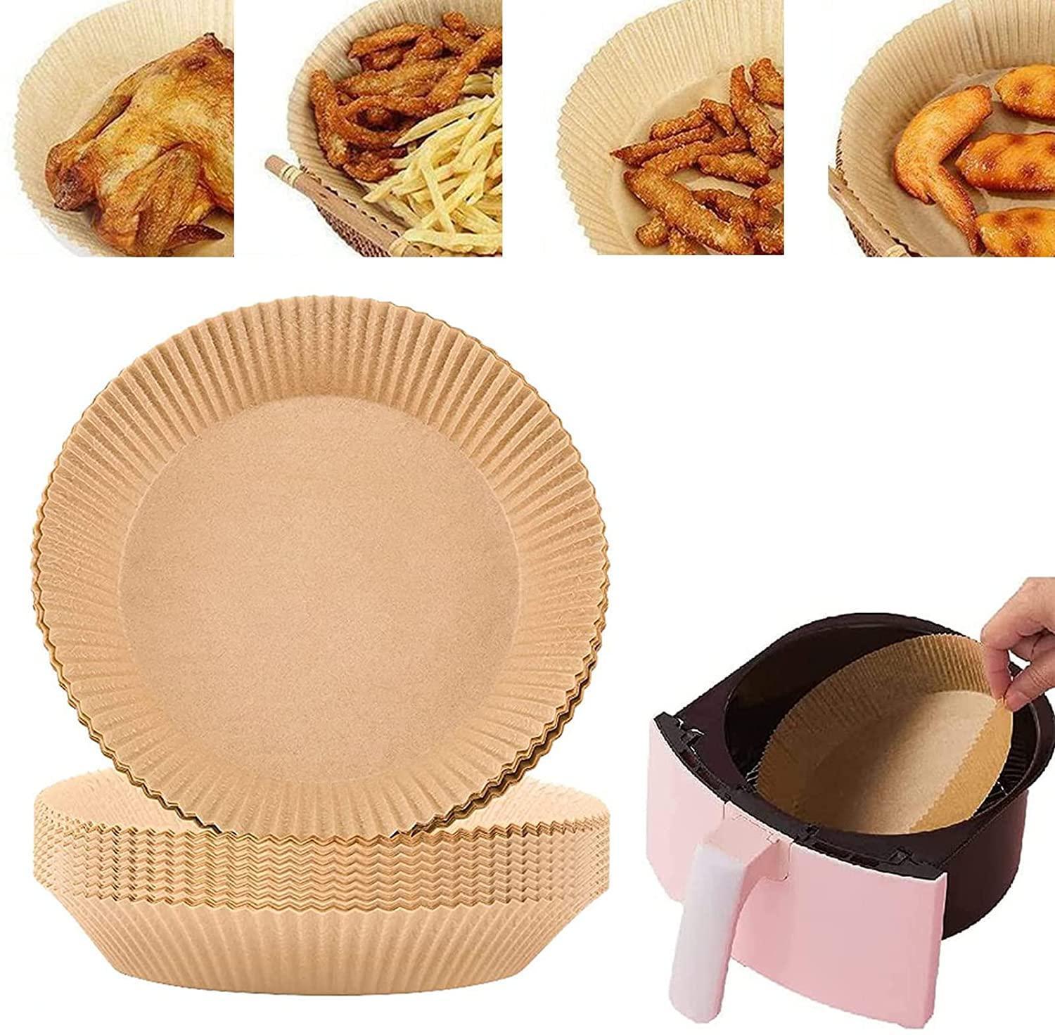 Product Image for 100 st Air Fryer Liners engångspapper pergament formar nature