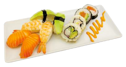 Sushi 10 bitar från Bao & Roll på Avenyn (1 av 2)