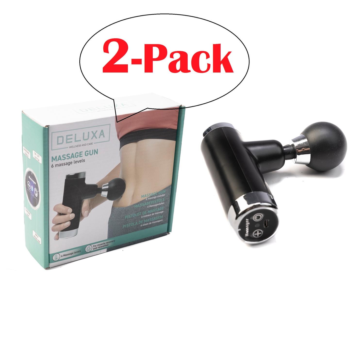 MINI Massage Pistol Deluxe 2-pack (1 av 2)