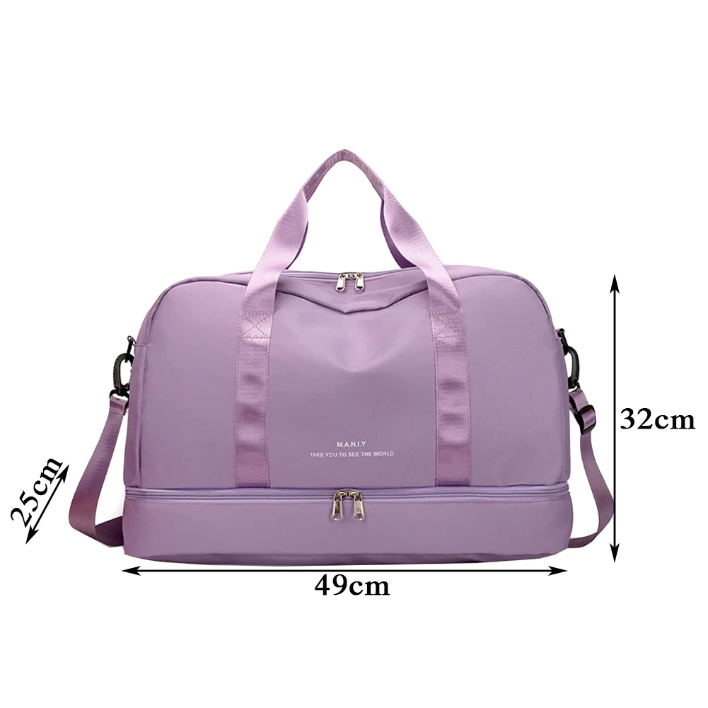 Weekendbag med avtagbar axelrem 46 x 32 x 24,8 cm (13 av 14)