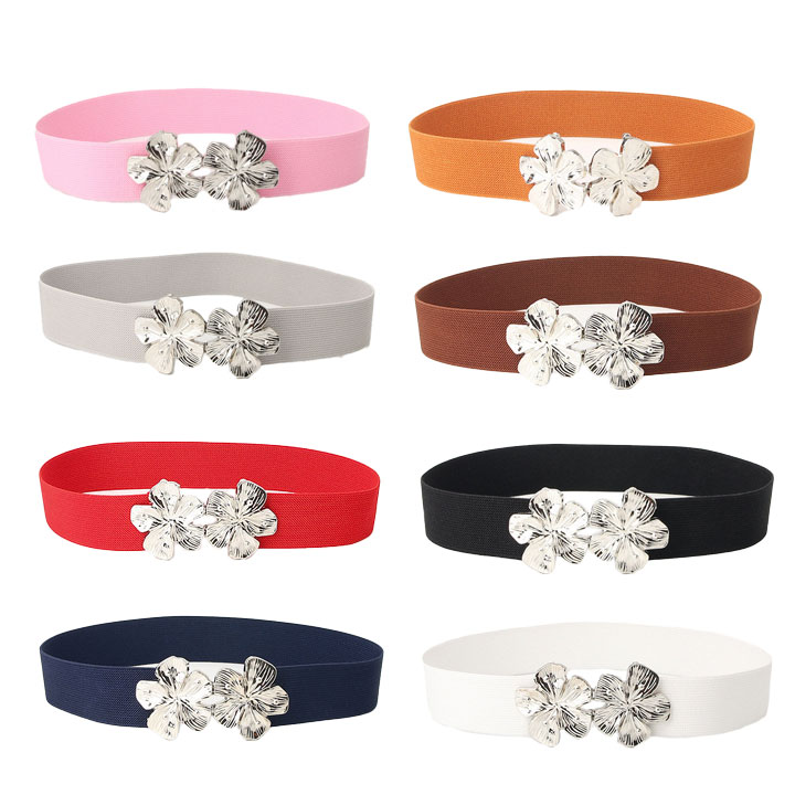 Product Image for Elastiskt skärp med blommor, dam