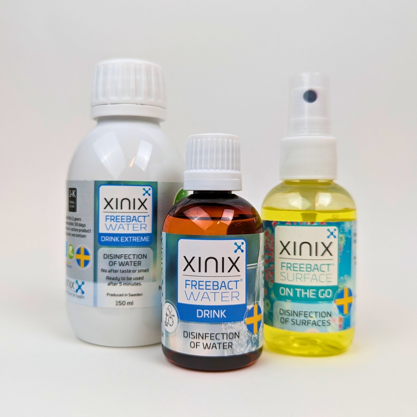 Xinix Prepp-Kit: Vattendesinfektion baserad på stabiliserad klordioxid (1 av 12)