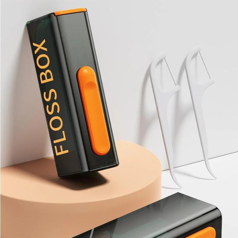 Bunt: Dental Floss Picks 50-pack & Automatisk Tandtrådsbox (8 av 9)