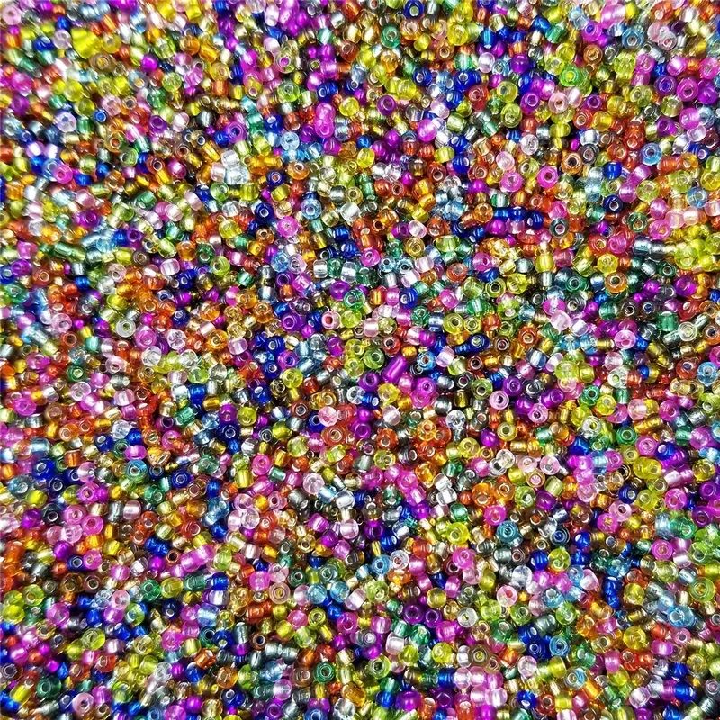 Product Image for 1000 forskjellig fargede 1 mm perler / perler for smykkefremstilling.