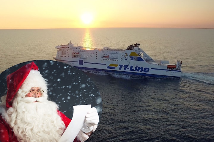 Julresa för 2 till Lübeck inkl. bil, hytt, mat och 1 natt på hotell med TT-Line