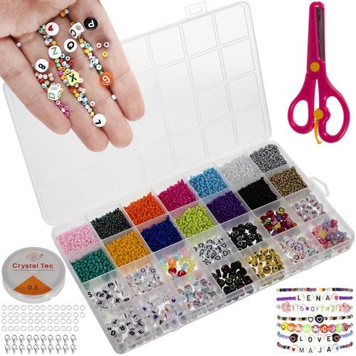 Product Image for 10.000 delars set med pärlor och tillbehör för armbandstillverkning