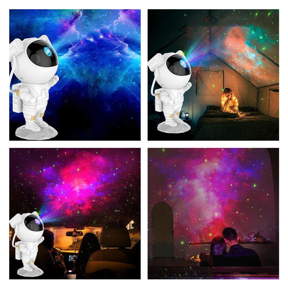 Galaxy lampa astronaut med lysande stjärnhimmel (5 av 8)