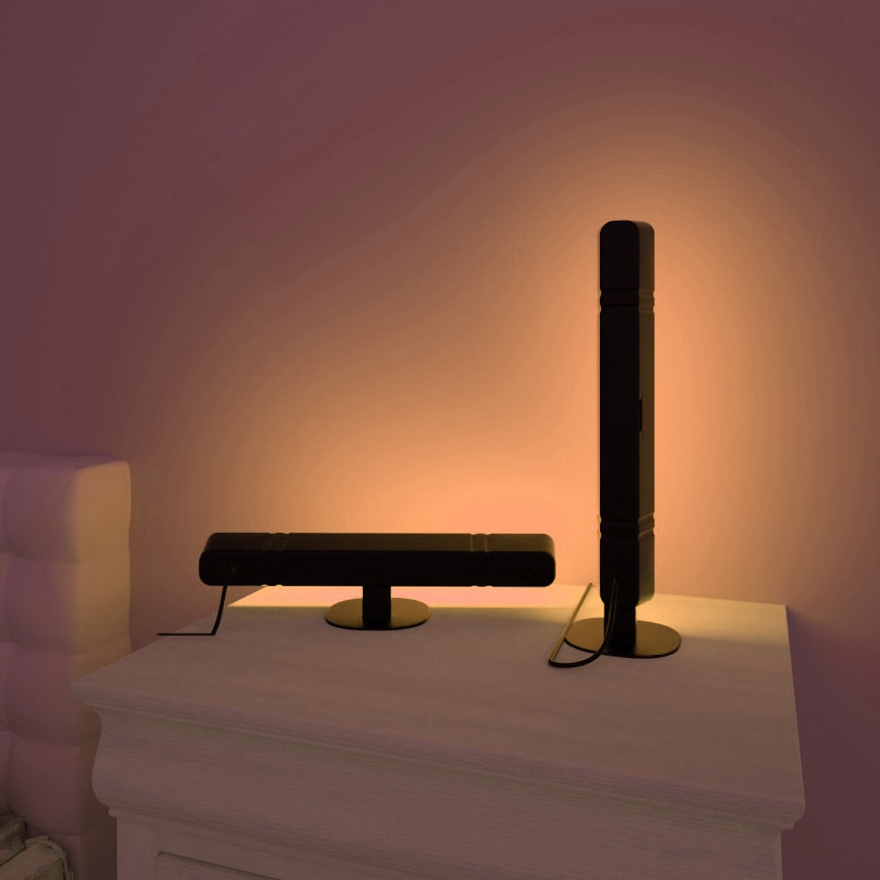 RGB Skrivbordslampa med Musiksynk och Fjärrkontroll (4 av 17)