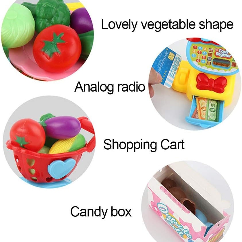 Lekebutikk for barn med tilbehør (1 av 5)