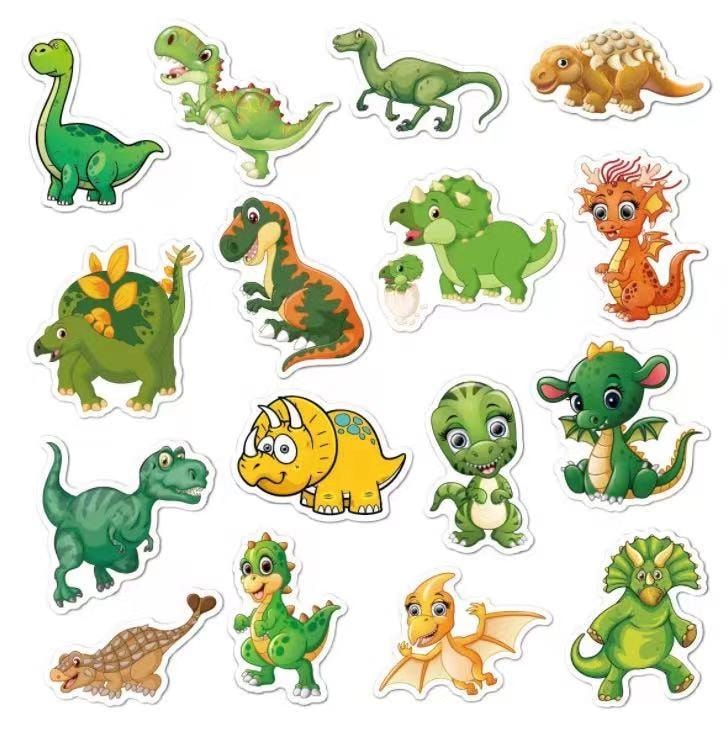 50st Klistermärken - Dinosaurie  (3 av 5)