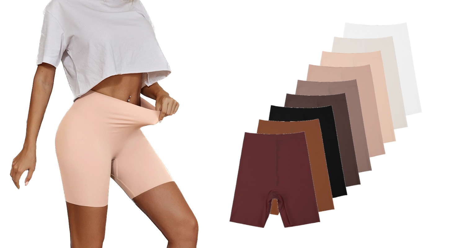 Høytlivs sikkerhetsshorts for dame