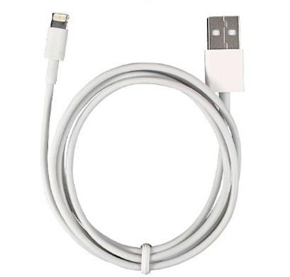 Lightning-kabel till USB, 5 meter, vit (2 av 3)