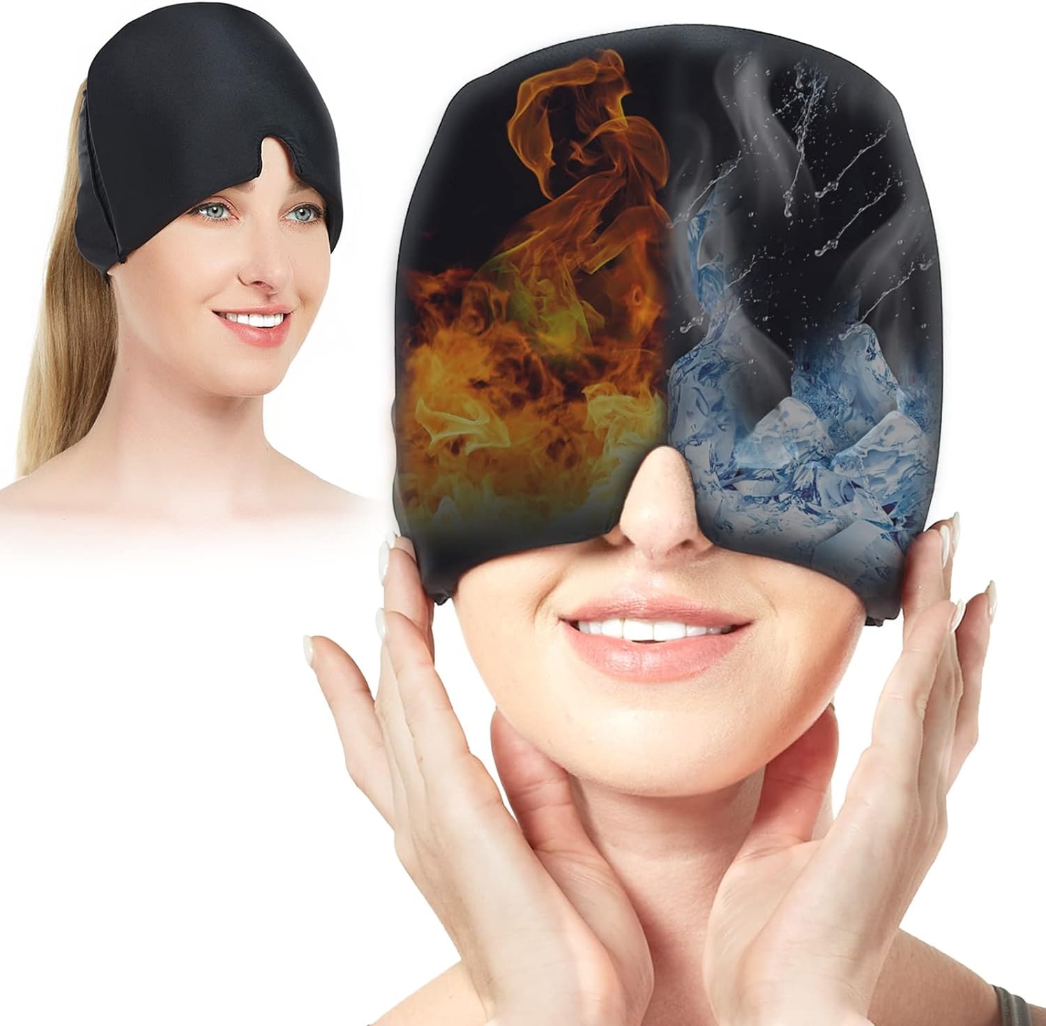 Product Image for Gel Hot Cold Therapy Huvudvärk Migrän Relief Cap