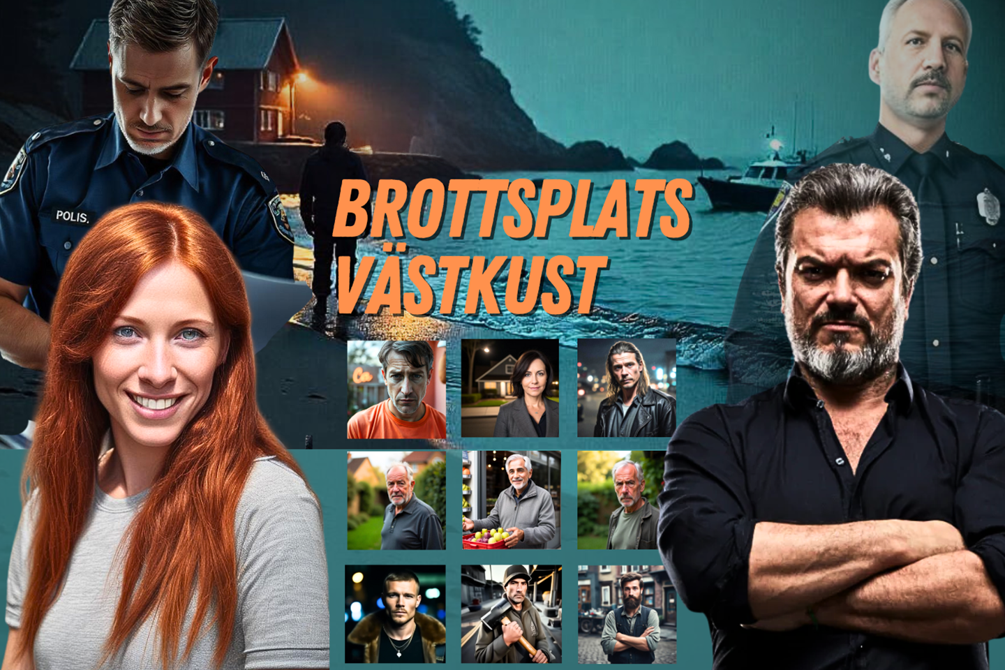 Murder Mystery - Brottsplats Västkust, en mordgåta online