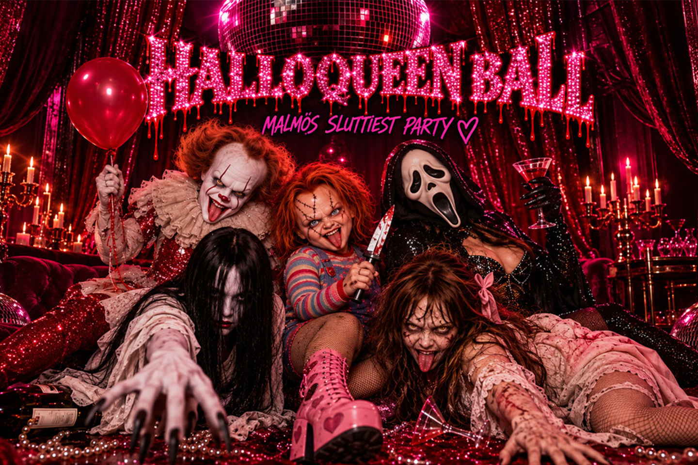 Halloweenfest 24 oktober på Moriska Paviljongen i Malmö
