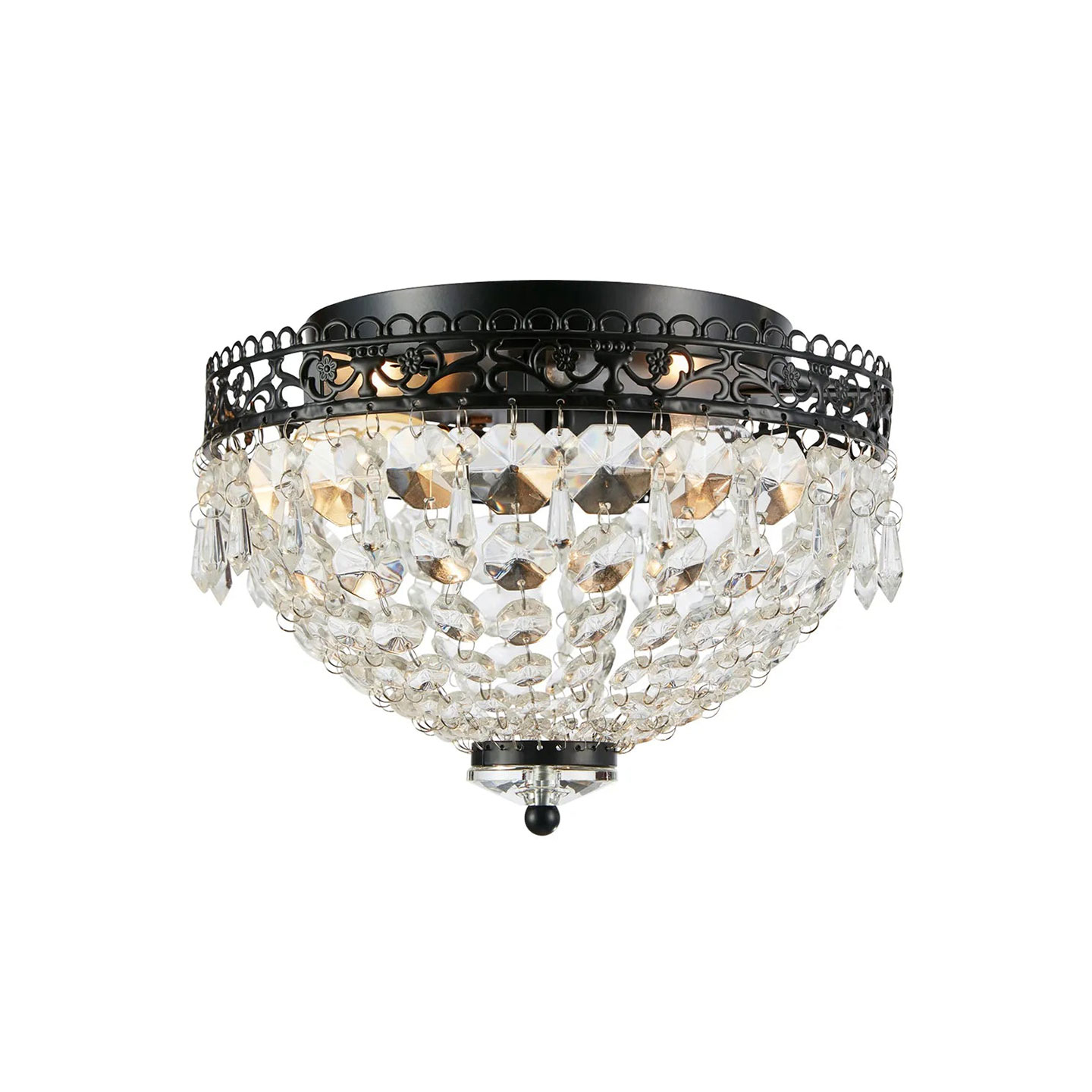 Markslöjd Joline plafond 2L svart/MC IP21