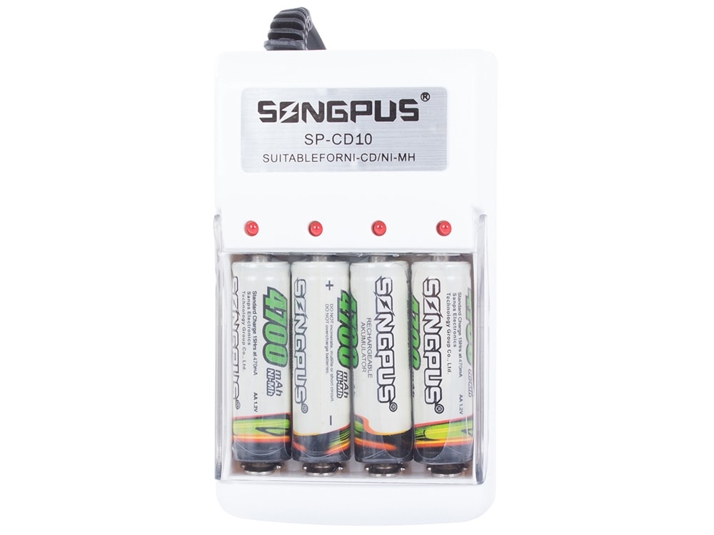 Batteriladdare för AA och AAA inkl 4st AAA batterier (4 av 6)