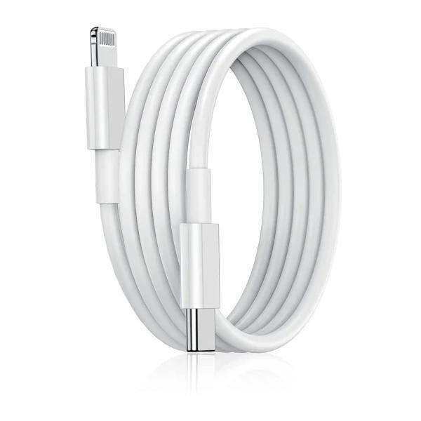 Laddkabel för iPhone / USB-C till Lightning 20 W snabbladdare
