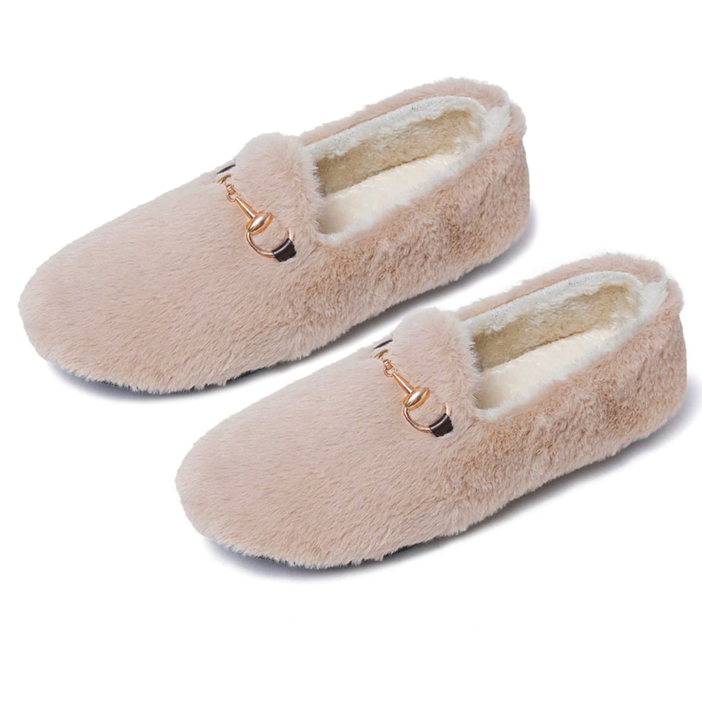 Fluffy loafers med spenne (1 av 13)
