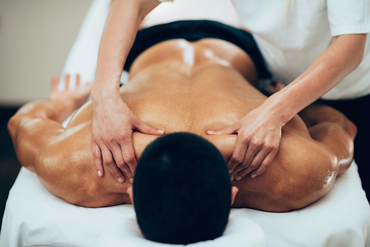Fem olika typer av massage, t.ex. Anti-stress