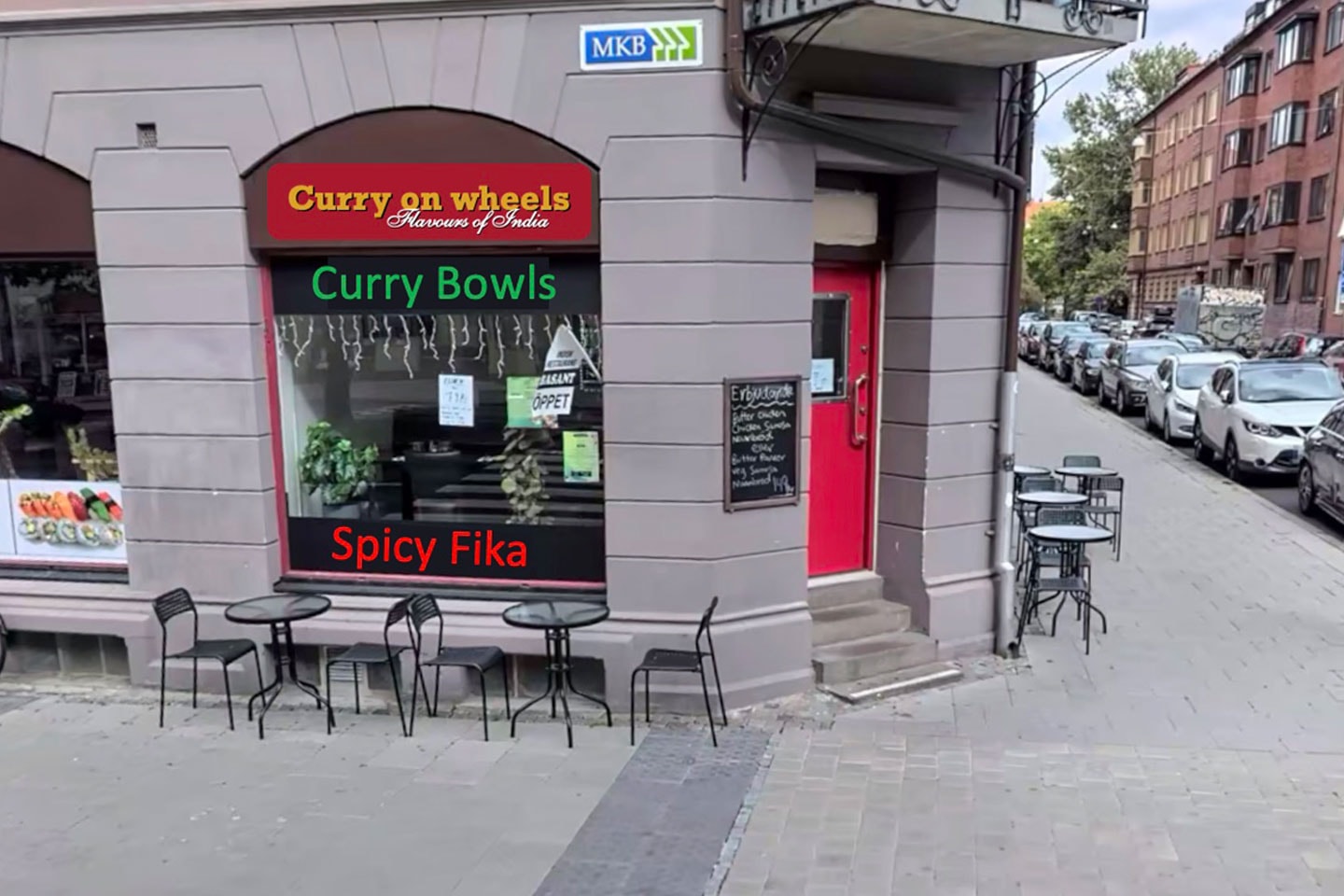 Middag för 2 på Curry on Wheels i city (1 av 6) (2 av 6)