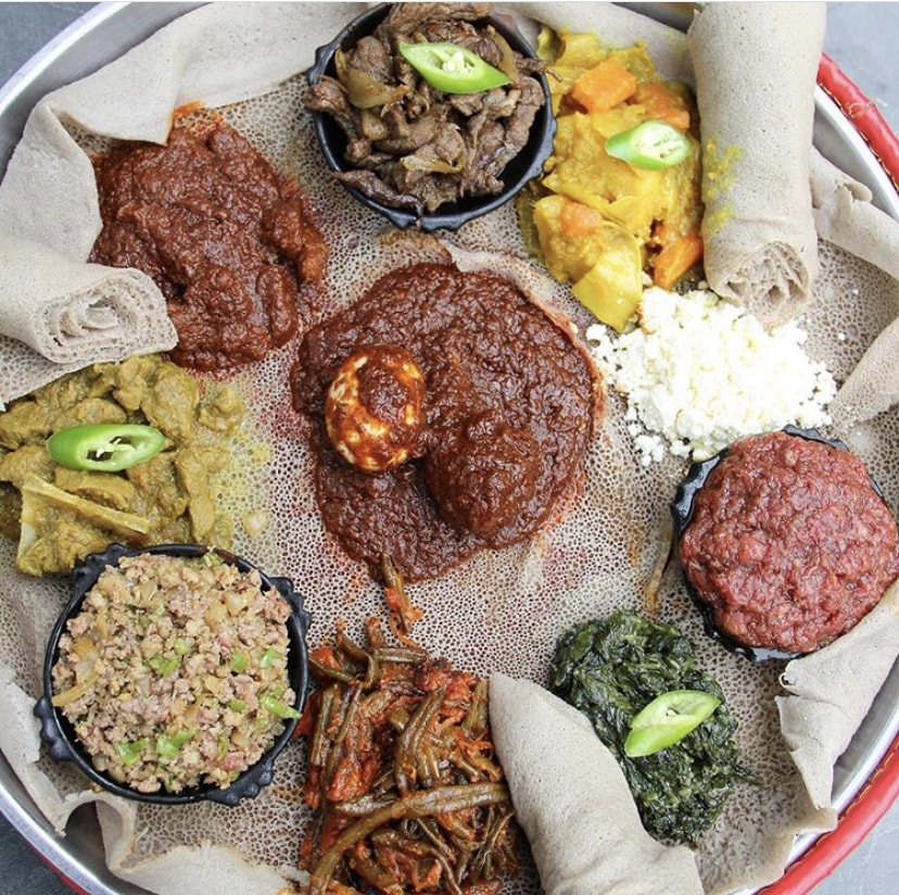 Etiopisk catering, 10 rätter för 10-50 personer (5 av 6)