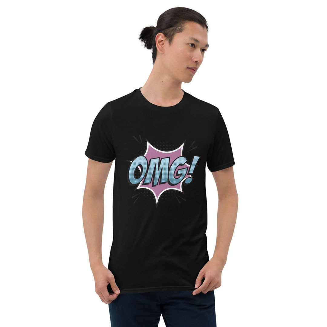 T-shirt Unisex "Omg" (1 av 4)