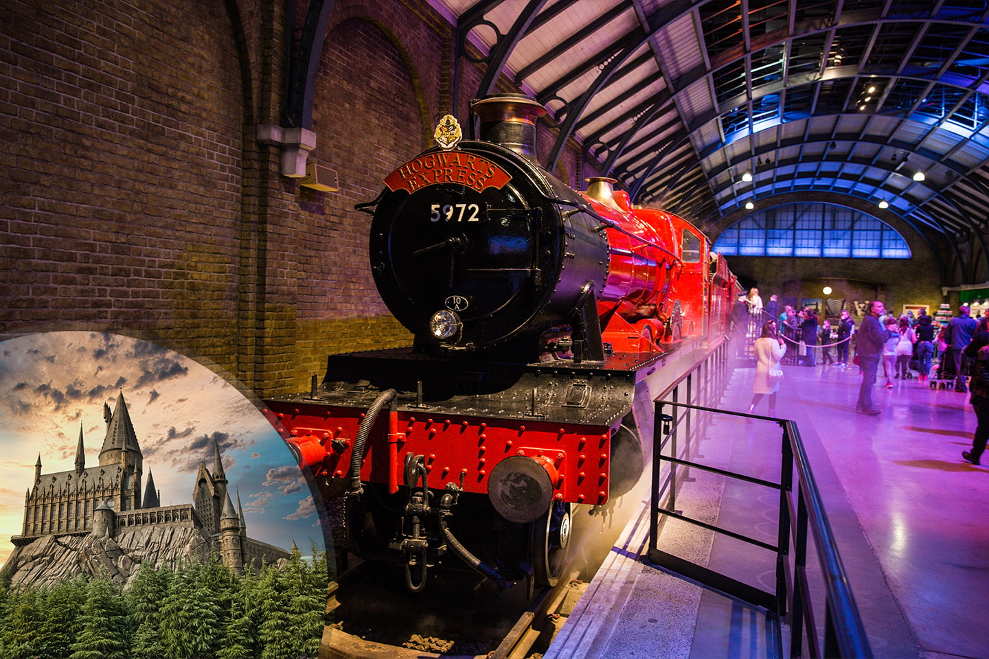 Tre inn i det magiske Harry Potter universet på en reise til London i November & Desember (1 av 9)