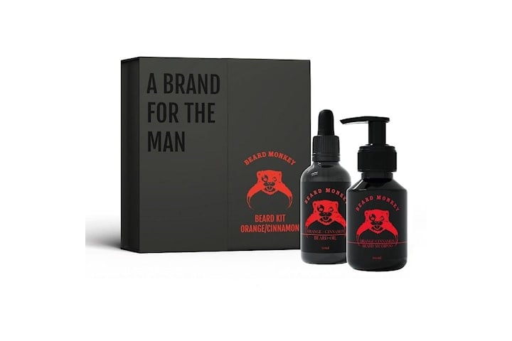 Giftset Beard Monkey Beard Kit Orange/Cinnamon 2023