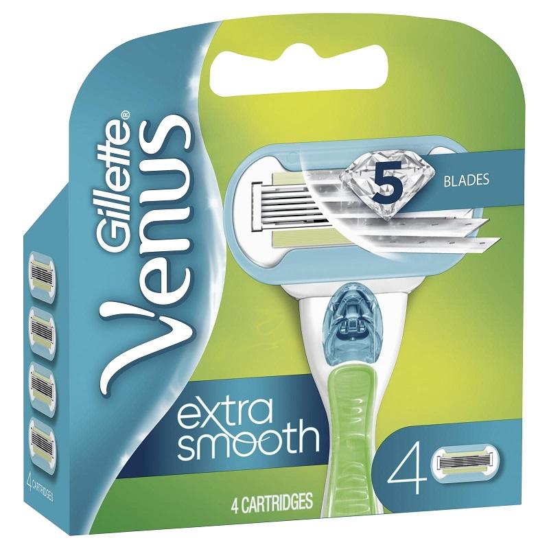 Product Image for Gillette Venus Extra Smooth Blades 4-pack