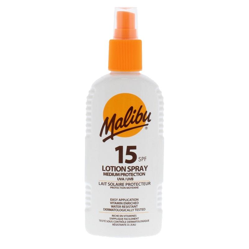 Product Image for Malibu Lotion Spray SPF15 200ml