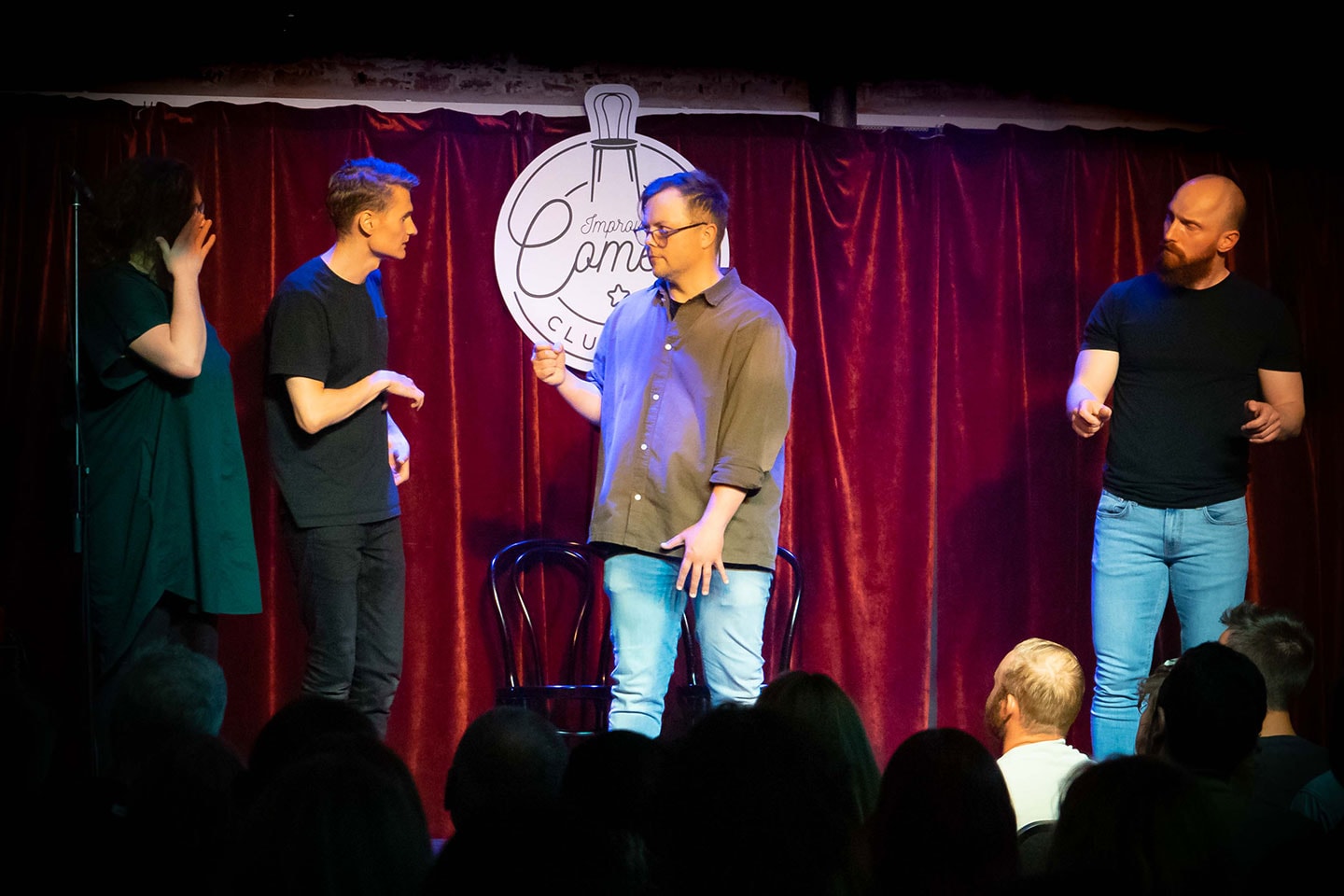 Improviserad humorshow av Improv Comedy Club på Tredje Lång - 2 för 1 (22 av 23)