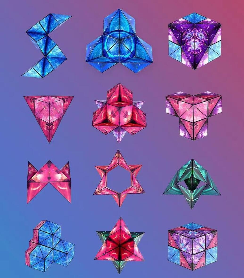 Product Image for Magic Cube Magnetisk Kub - Skapa 3D Konst & Minska Stress