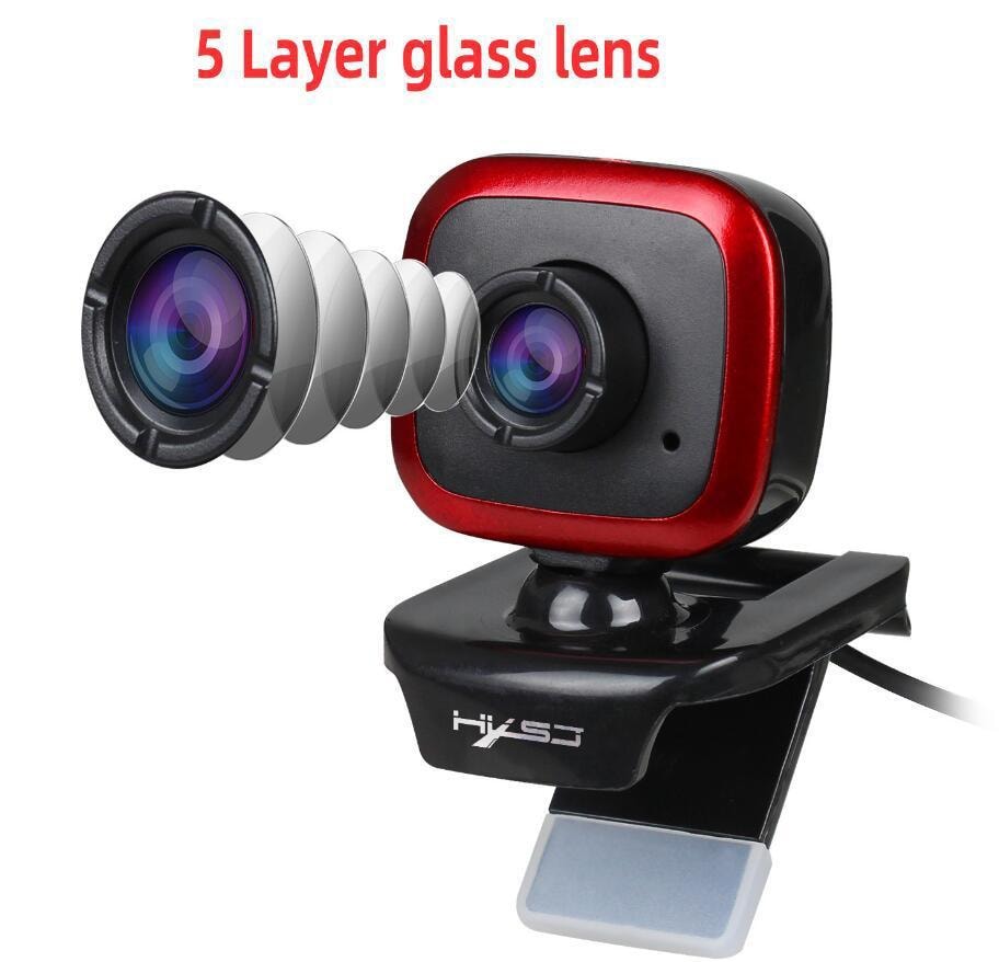 Webbkamera 360 Grader med Inbyggd Mikrofon – Perfekt för Samtal (1 av 12)