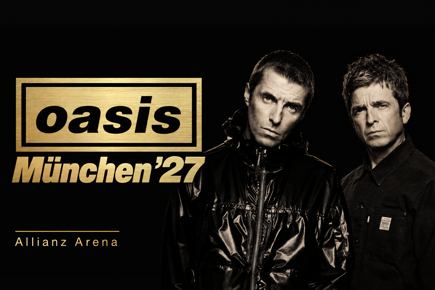 2 nätter i München med konsertbiljett till Oasis inkl. boende