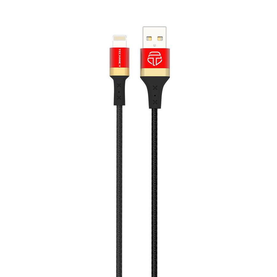 Product Image for USB til Lightning, 2.0A - 1 m - Gull/Rød